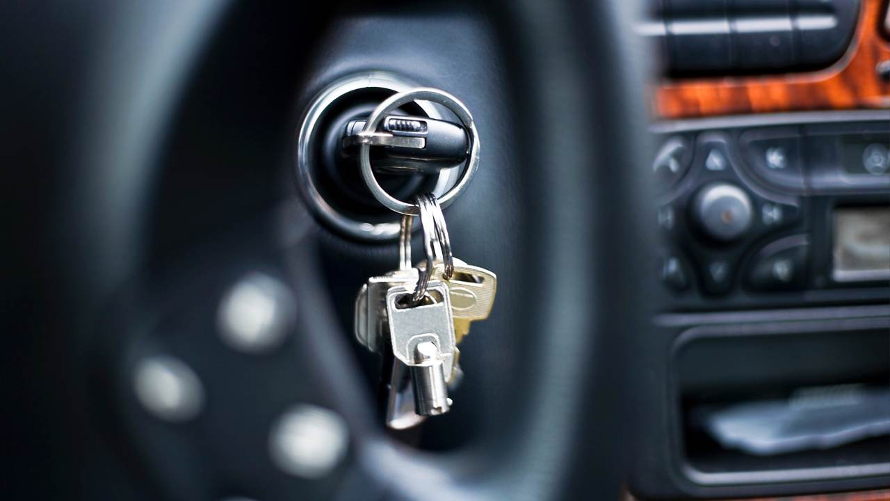 Chiave per avviare auto