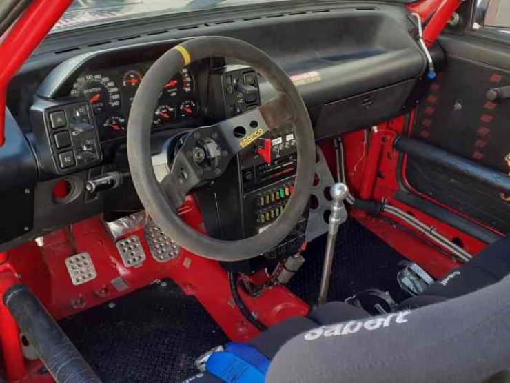 Fiat Uno Turbo i.e 1985, interno