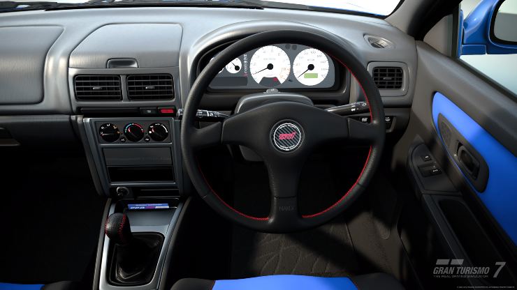 Subaru Impreza 98, interno