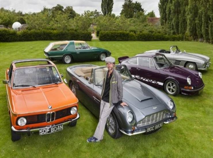 Jay Kay e le auto d'epoca