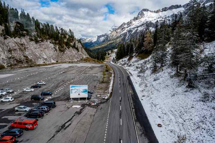 Strada in presenza di neve - Autoruote4x4.com