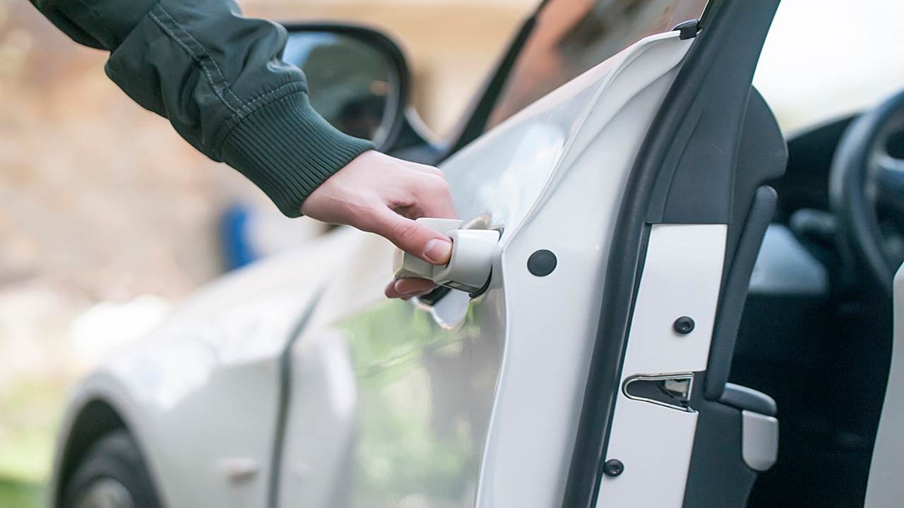 Cars have a secret button in the door, it solves an annoying problem that no one knows exists